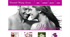 Desktop Screenshot of essentialbeautysecrets.com.au